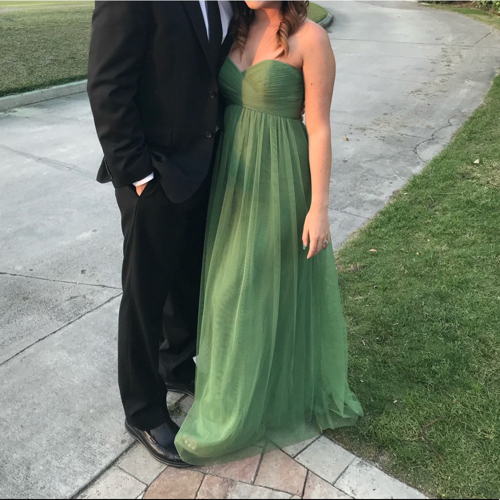 Green Bridesmaid Dress